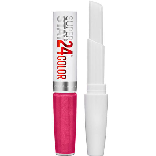 Labial Maybelline Super Stay 24 hs Super Impact 220 - 24/7 Fuchsia X 1 x 2,3 Ml 1 x 1,8 Gr - Imagen 3