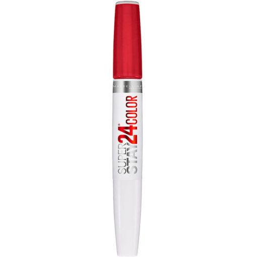 Labial Maybelline Super Stay 24 hs Super Impact 200 - Eternal Cherry X 1 x 2,3 Ml 1 x 1,8 Gr - Imagen 4