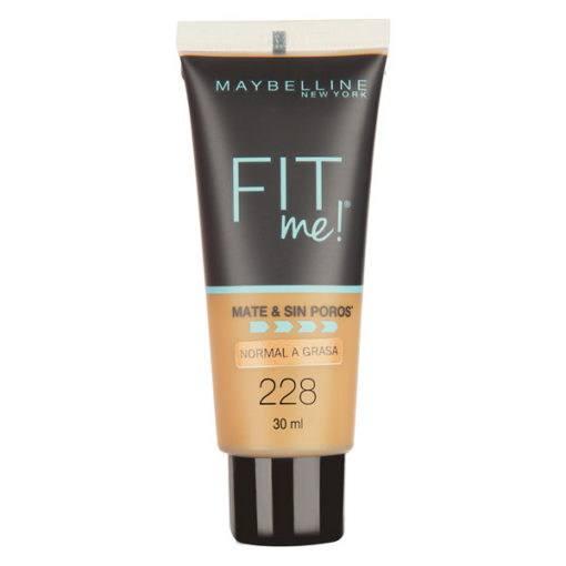 Base Maybelline Fit Me Matte + Poreless 228 - Soft Tan X 30 Ml