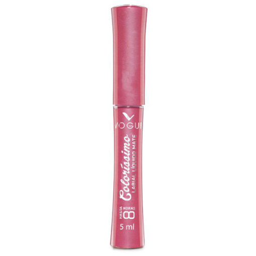 Labial líquido  Vogue Coloríssimo Efecto Mate Carmín X 5 Ml - Imagen 2