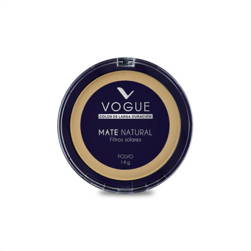 Polvo compacto Vogue Mate Natural Canela X 14 Gr