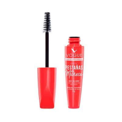 Máscara Vogue Efecto Pestañas de Muñeca Negro X 9 Gr