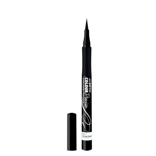 Delineador líquido Rimmel Color Precise 1 - Black X 1 Ml