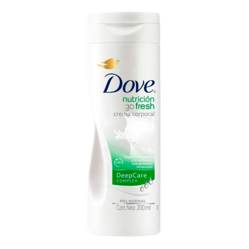 Crema corporal Dove  Nutrición Go Fresh X 200 Ml