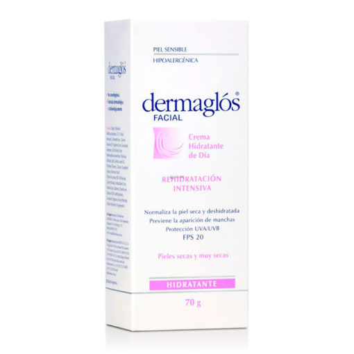 Crema  Dermaglós  Hidratante de Día Intensiva X 70 Gr