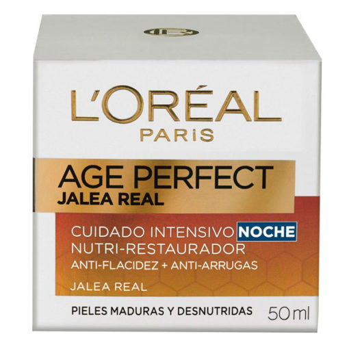 Crema antiarrugas L'Oréal Age Perfect Jalea Real Noche X 50 Ml