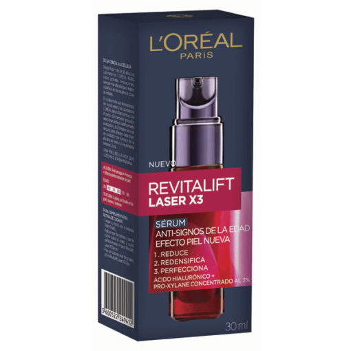 Sérum antiedad L'Oréal Revitalift Láser X3  X 30 Ml