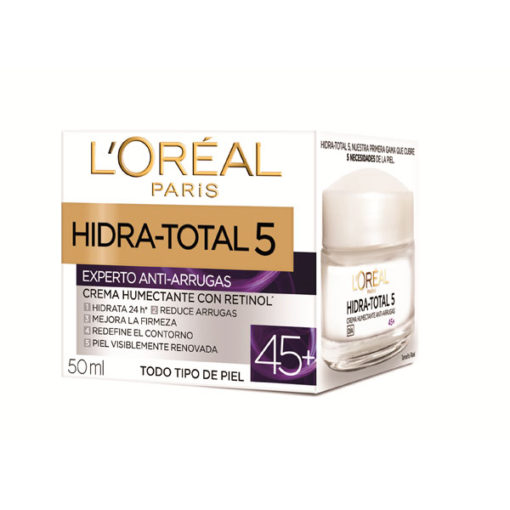 Crema humectante L'Oréal Hidra-Total 5 45+ X 50 Ml