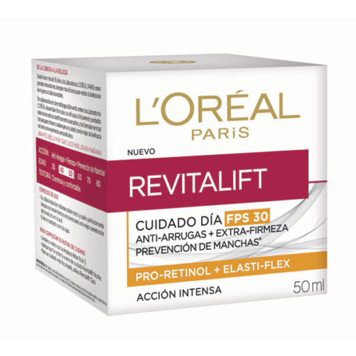 Crema anti-arrugas L'Oréal Revitalift  Día X 50 Ml