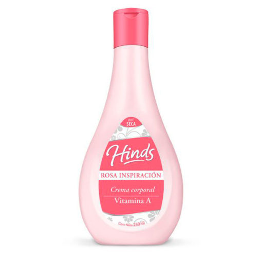 Crema corporal Hinds  Rosa Inspiración X 250 Ml