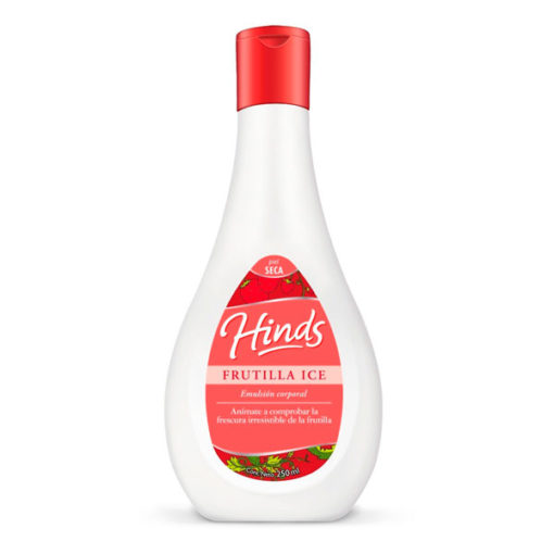 Emulsión corporal Hinds  Frutilla Ice X 250 Ml
