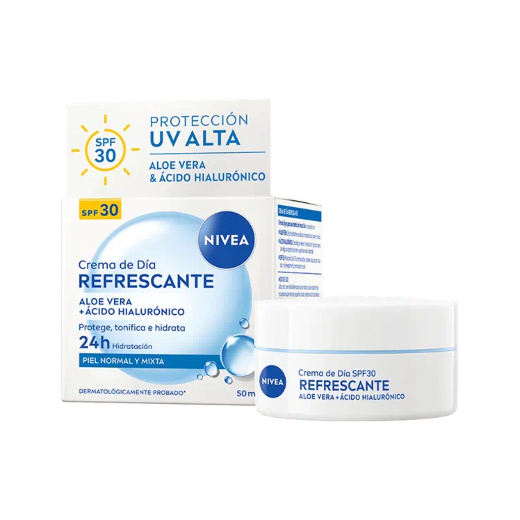 Crema facial Nivea Refrescante Dia 50 Ml FPS 30