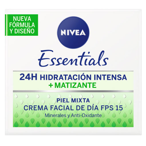 Crema facial Nivea Essentials Hidratante Matificante X 50 Ml