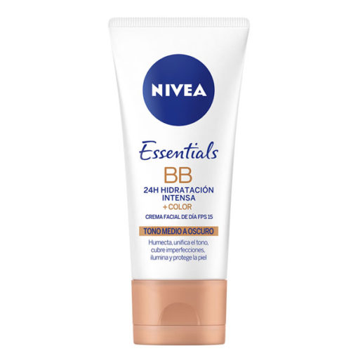 Crema facial BB Nivea Essentials Medio a Oscuro X 51 Ml - Imagen 2