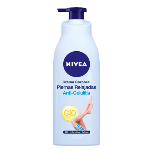 Crema corporal Nivea Q10 Plus Piernas Relajadas Anti-Celulitis X 400 Ml