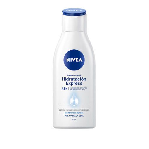 Crema corporal Nivea  Hidratación Express X 125 Ml