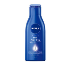 Crema corporal Nivea  Milk Nutritiva X 125 Ml