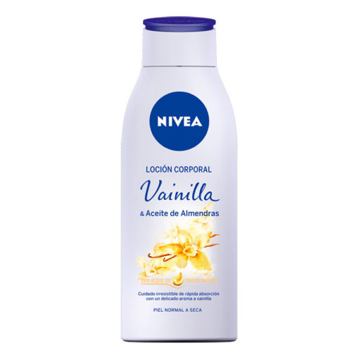 Loción corporal Nivea  Vainilla & Aceite de Almendras X 400 Ml