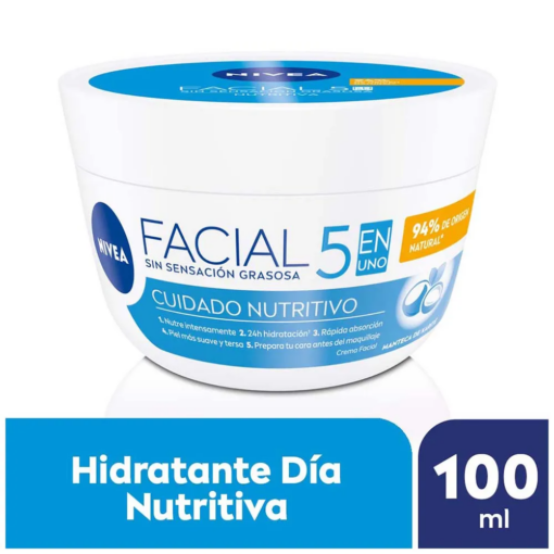 Crema Nivea Cuidado  Nutritivo X 100 Ml - Imagen 2