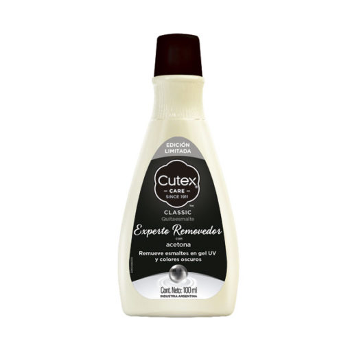 Quitaesmalte Cutex Classic Experto Removedor X 100 Ml