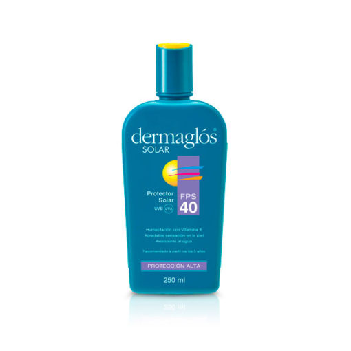 Protector solar Dermaglós  FPS 40 X 250 Ml