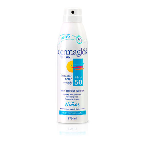 Protector solar Dermaglós Solar FPS 50 Niños X 170 Ml