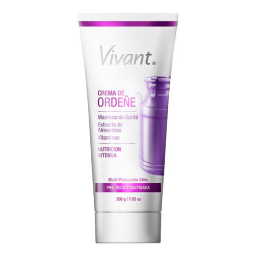 Crema de ordeñe Vivant  Piel Seca y Castigada X 200 Gr