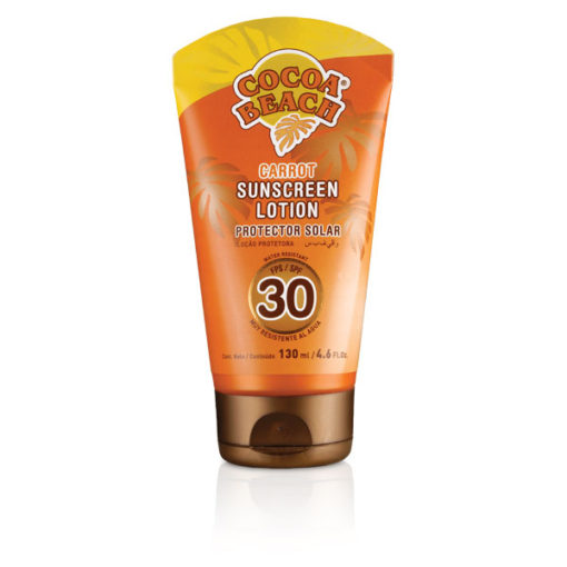 Protector solar Cocoa Beach Carrot FPS 30 X 130 Ml