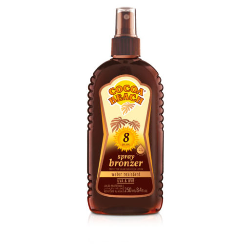 Protector solar Cocoa Beach Bronzer FPS 8 X 250 Ml