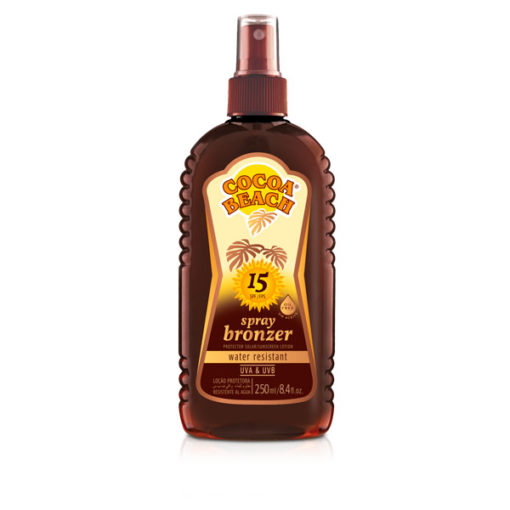 Protector solar Cocoa Beach Bronzer FPS 15 X 250 Ml