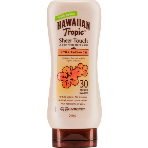 Protector solar Hawaiian Tropic Sheer Touch FPS 30 X 240 Ml