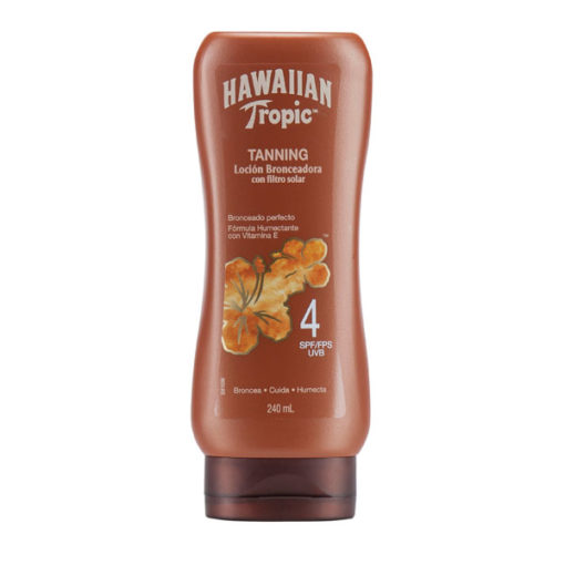 Protector solar Hawaiian Tropic Tanning FPS 4 X 240 Ml