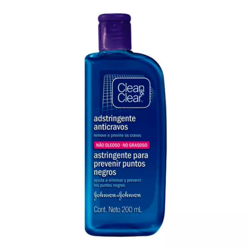 Astringente Clean & Clear  Para Prevenir Puntos Negros X 200 Ml
