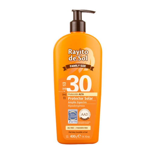 Protector solar Rayito de Sol  FPS 30 X 400 Gr