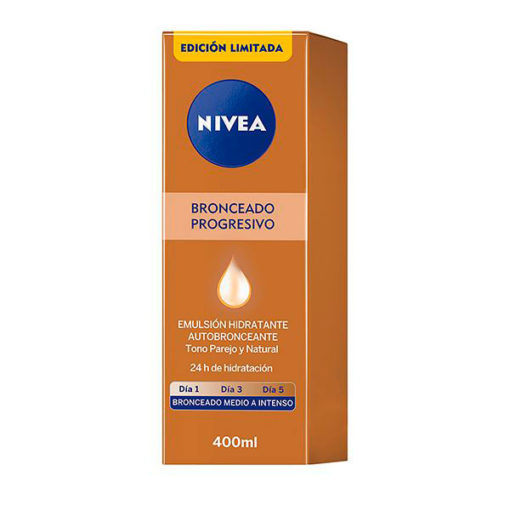 Autobronceante Nivea  Bronceado Progresivo X 400 Ml