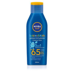 Protector solar Nivea Kids Protect & Hydrate FPS 65 X 200 Ml