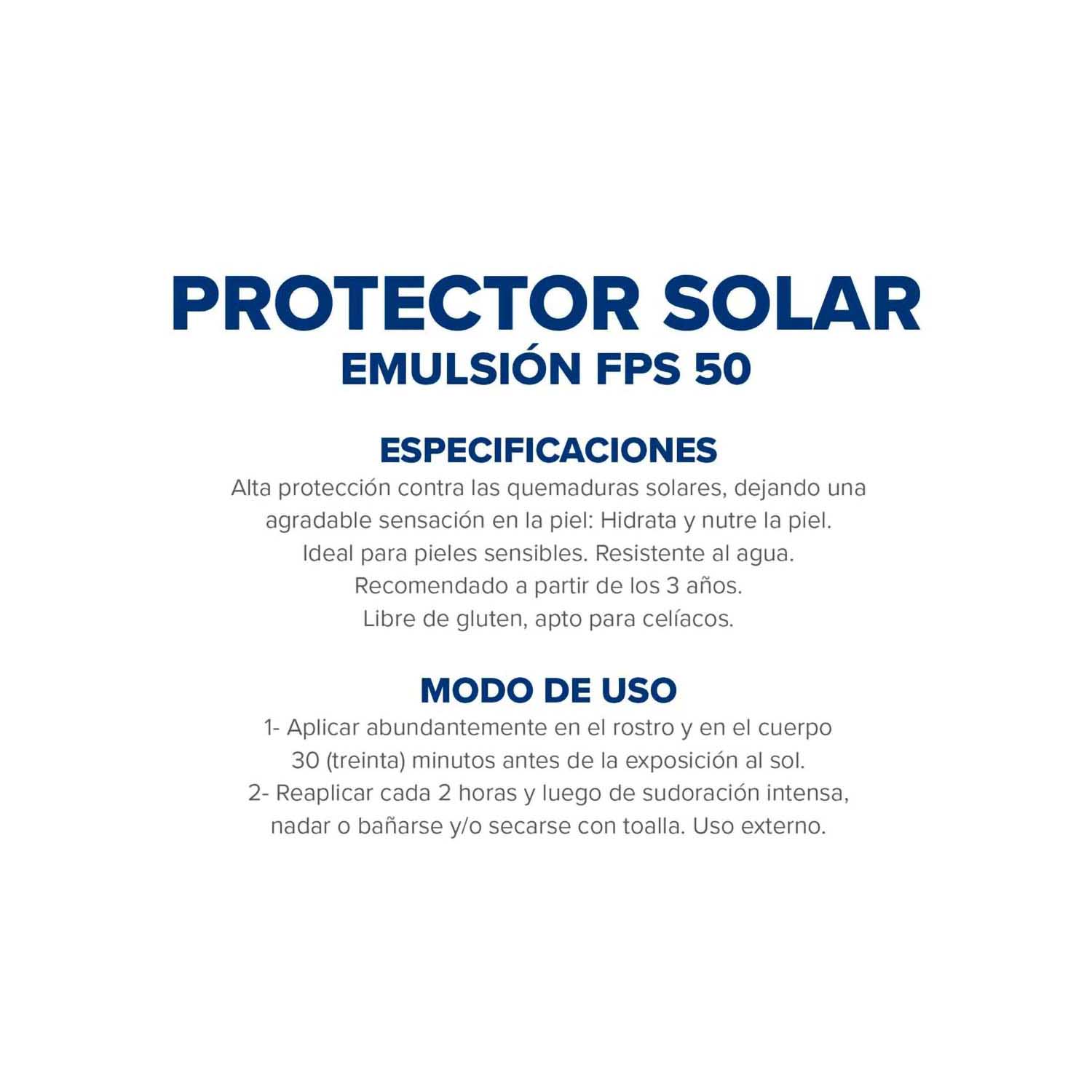 Protector solar Dermaglós FPS 50 X 380 Gr - Imagen 4