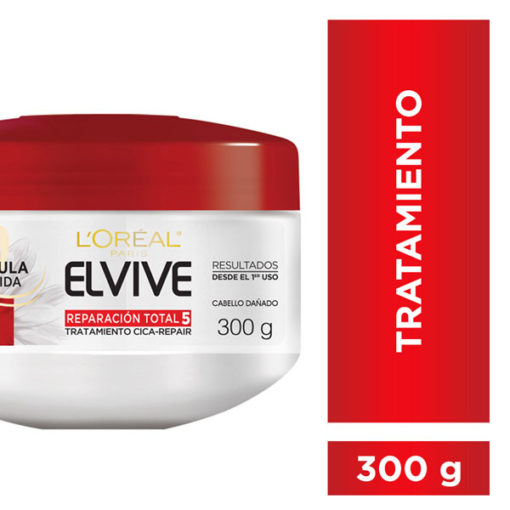 Crema de tratamiento Elvive Reparación Total 5 Cica-Repair X 300 Gr