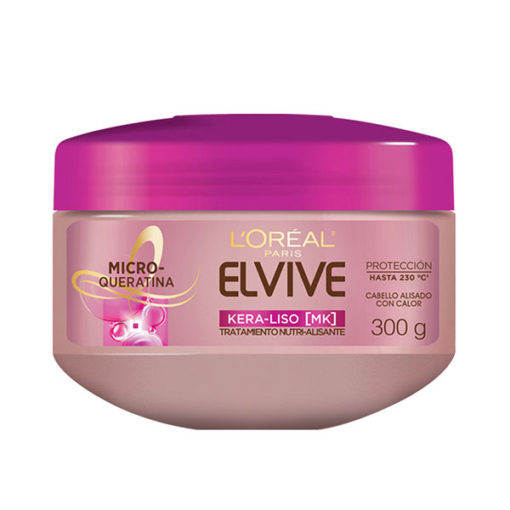 Crema de tratamiento Elvive Kera-Liso 230° Nutri-Alisante X 300 Gr - Imagen 2