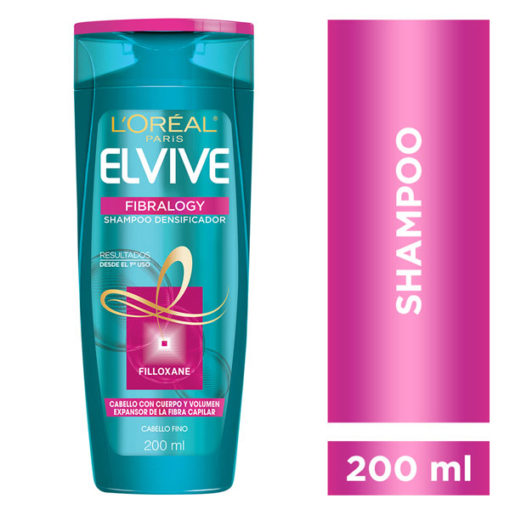 Shampoo Elvive Fibralogy Densificador X 200 Ml