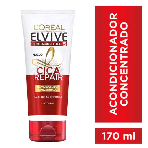 Acondicionador concentrado Elvive Reparación Total 5 Cica-Repair X 170 Ml