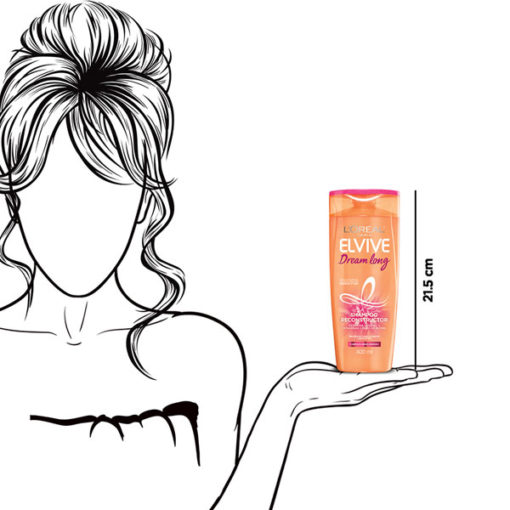 Shampoo Elvive Dream Long Reconstructor X 400 Ml - Imagen 3
