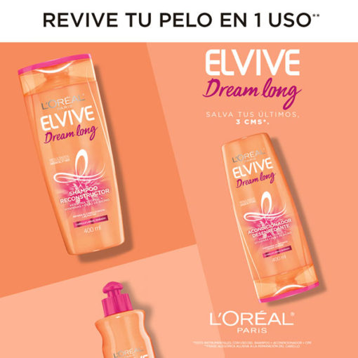 Shampoo Elvive Dream Long Reconstructor X 400 Ml - Imagen 5