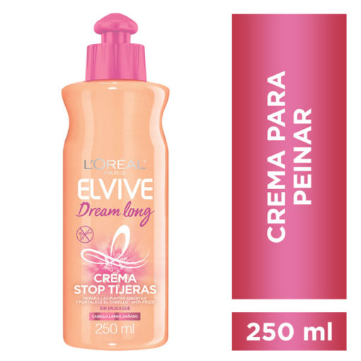 Crema para peinar Elvive Dream Long Stop Tijeras X 250 Ml
