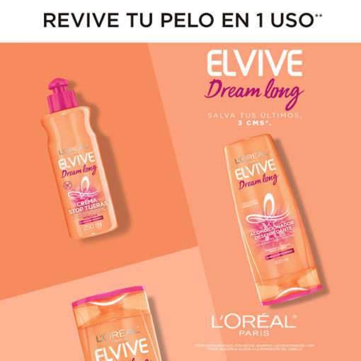 Crema para peinar Elvive Dream Long Stop Tijeras X 250 Ml - Imagen 5