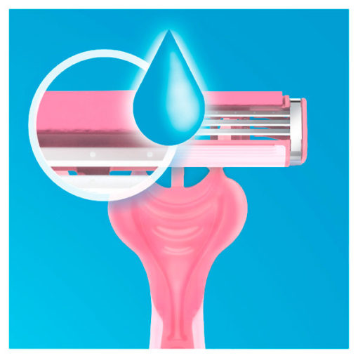 Máquina para afeitar Descartable Gillette Prestobarba3  X 2 U - Imagen 3