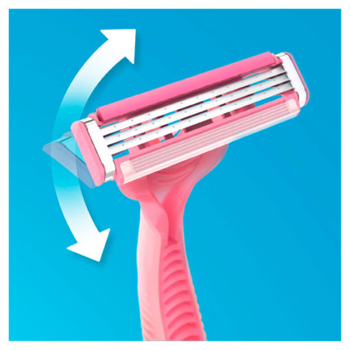 Máquina para afeitar Descartable Gillette Prestobarba3  X 2 U - Imagen 4