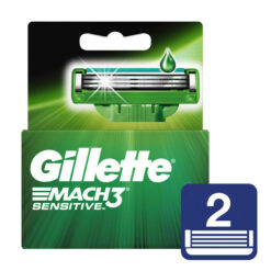 Repuesto Máquina de Afeitar Gillette Mach3 Sensitive X 2 U