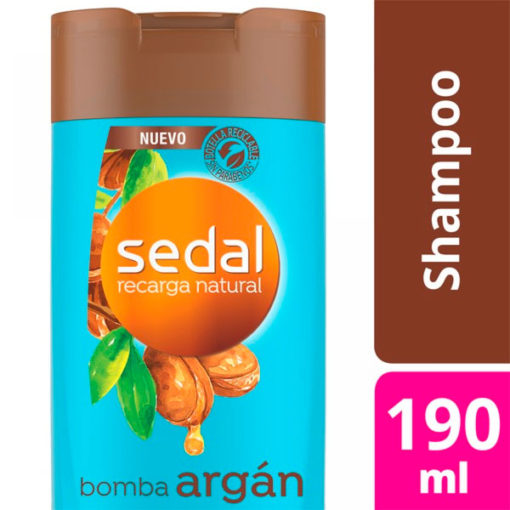 Shampoo Sedal  Bomba Argán 190 Ml