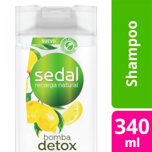 Shampoo Sedal  Pureza Detox 340 Ml